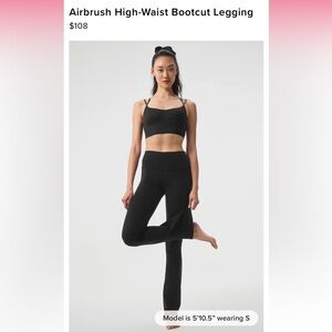 ALO High Waist Bootcut Leggings